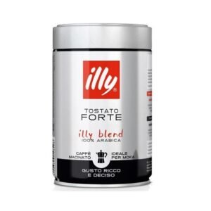 illy Ground Espresso Coffee Forte - Extra Bold Roast 250g