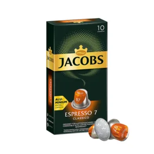 Jacobs Nespresso Pods Espresso 7 Classico 10 capsules