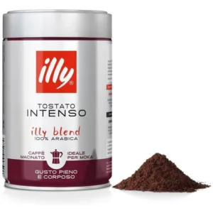 Illy Moka Intenso Ground Coffee 100% Arabica 250g