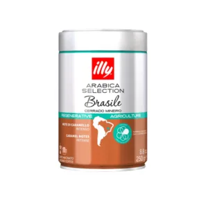 Illy - Ground Coffee - Brasile - 250 grams