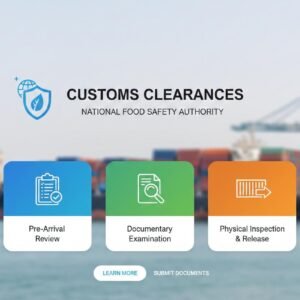 Customs Clearances – National Food Safety Authority