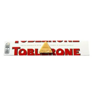 Toblerone White Chocolate With Honey & Almond Nogat 100 gm