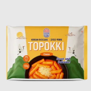 Topokki Korean Rice cake Cheese – 133 Gr