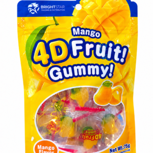 4D Fruit Gummy Mango Vlavor 75g