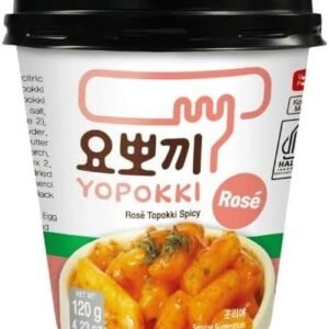 Yopokki Topokki Rose Spicy Cup 120g