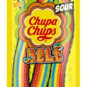 Chupa Chups Sour Belts Jellies A Delicious Rainbow-Coloured Road to Fun - 57 g