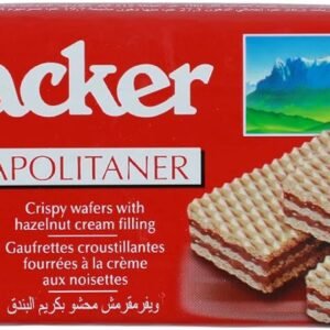 Loacker Napolitaner Crispy Wafers With Hazelnut Cream Filling - 30 Gm