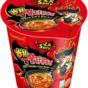 Samyang Buldak 2X Spicy Hot Chicken Flavor Korean Ramen Noodles Cup 80 gm