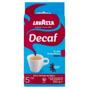 LavAzza coffee Dek Intenso ground 250 Gr